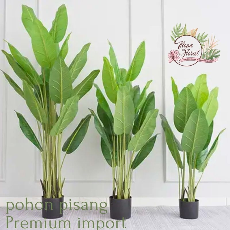 Jual Pohon Pisang Palsu Artificial T Cm Pohon Plastik Import