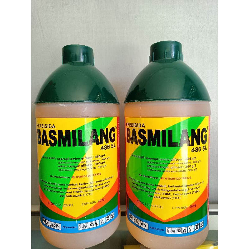 Jual Herbisida Basmilang Sl Liter Shopee Indonesia