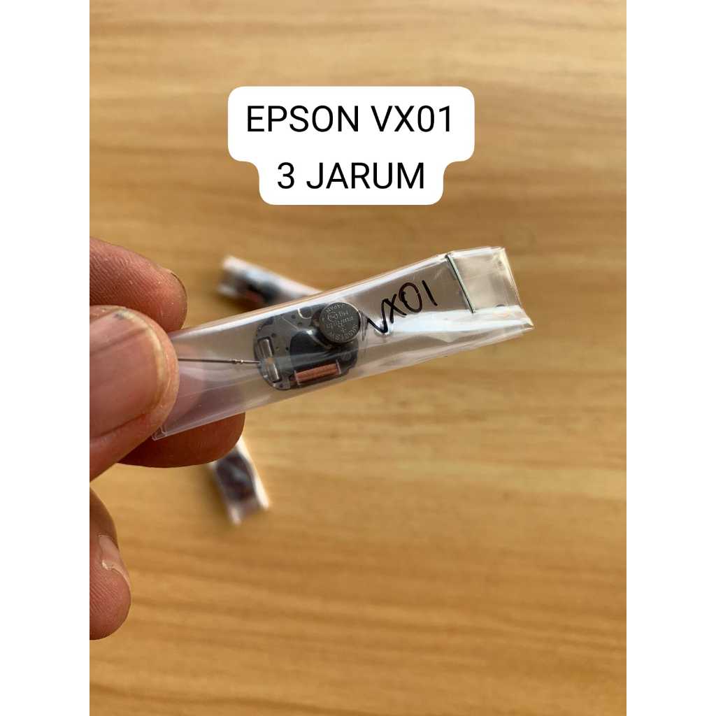 Jual MESIN JAM TANGAN EPSON VX01 VX 01 TIGA JARUM ORIGINAL Shopee