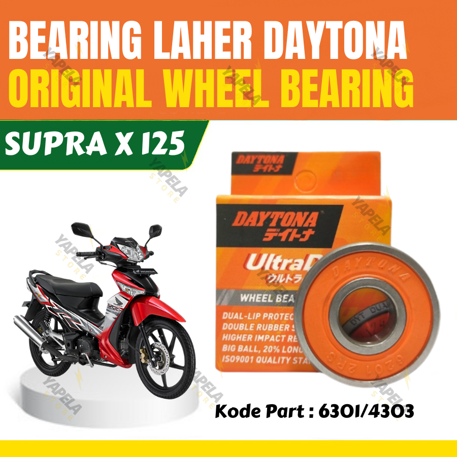 Jual Bearing Laher Supra X Original Daytona Racing Lahar Rs