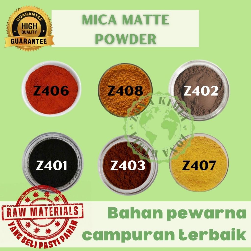 Jual Gr Mica Powder Matte Ori Pewarna Bubuk Mika Pewarna Kosmetik