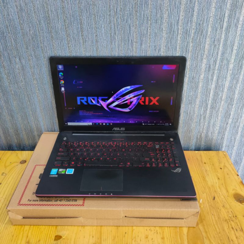 Jual Laptop Asus ROG Republic Of Gamers G550JX Core I7 4720HQ Ram