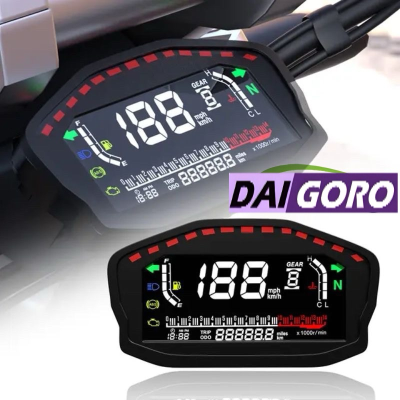 Jual Speedometer Spidometer Odometer Digital Model RX3N Koso Layar