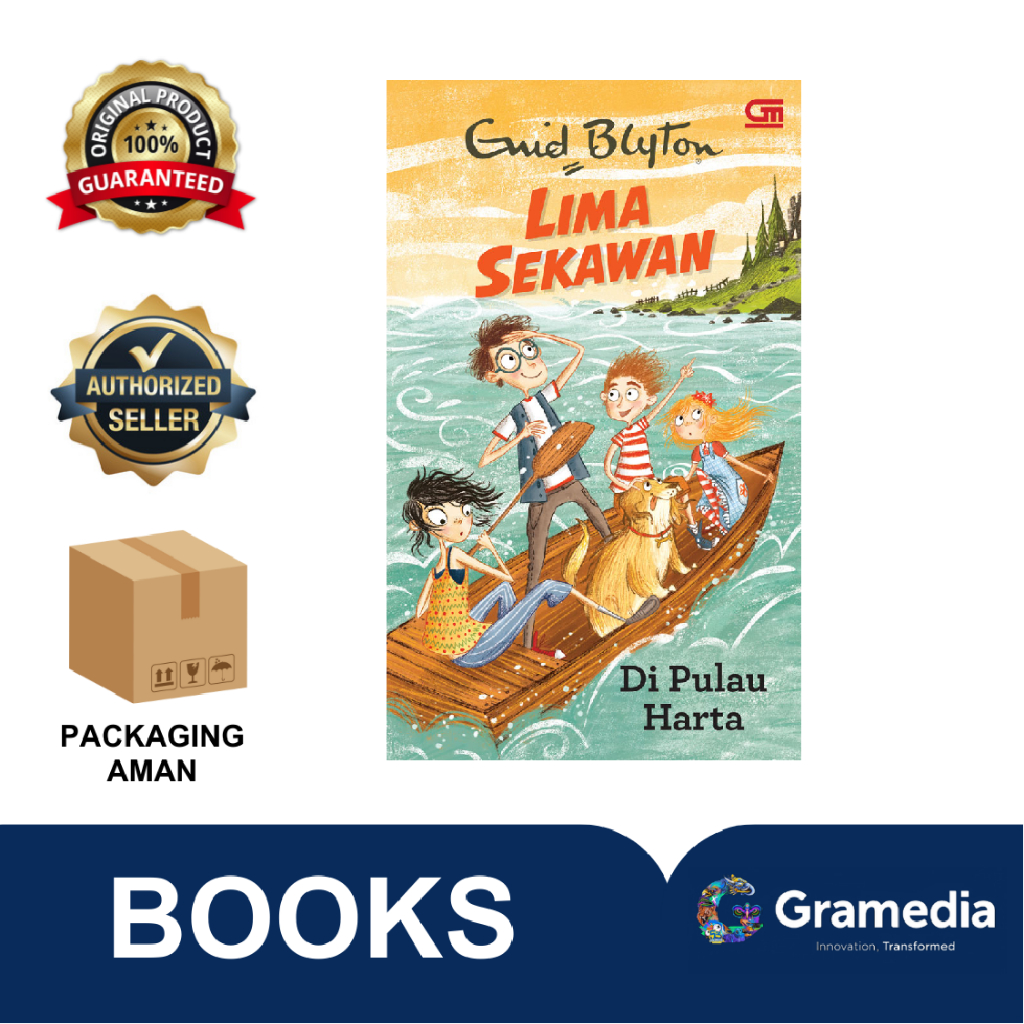 Jual Gramedia LIMA SEKAWAN DI PULAU HARTA Shopee Indonesia