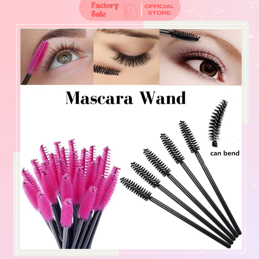 Jual Pcs Mascara Wand Sisir Kuas Sikat Eyelash Extention Bulu Mata