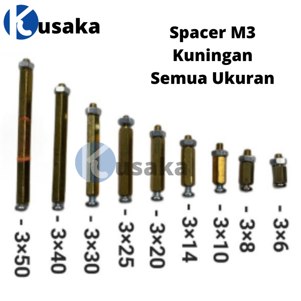 Jual Spacer Kaki Pcb Dudukan Baut M Spicer Kuningan Pangkuan Pcb