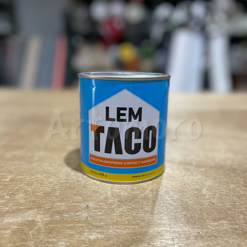 Jual Lem Taco Active Lem HPL Vinyl 600gram Lem Kuning Serbaguna