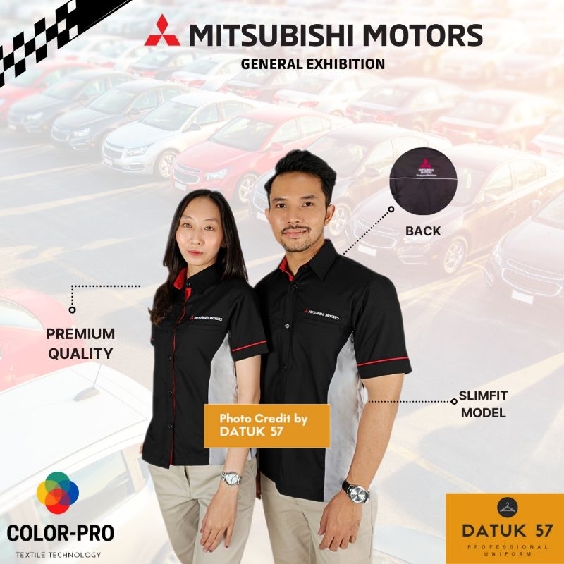 Jual International Quality Seragam Kemeja Mitsubishi Exhibition