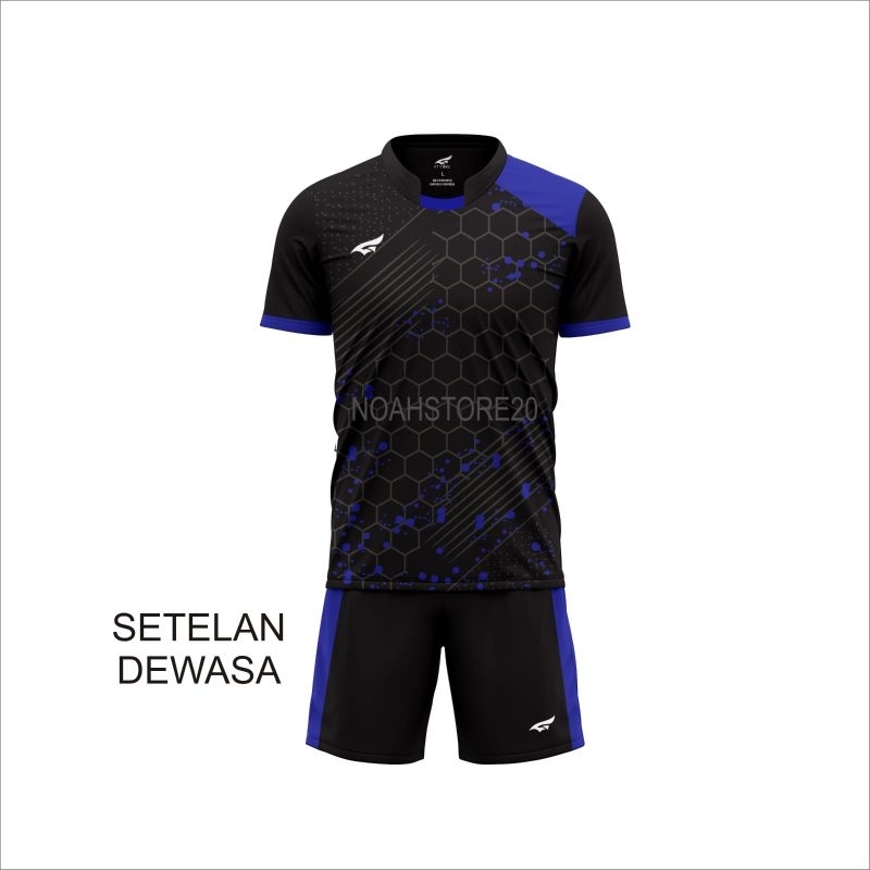 Jual Baju Badminton Pria Dewasa Kaos Stelan Olahraga Bola Volly