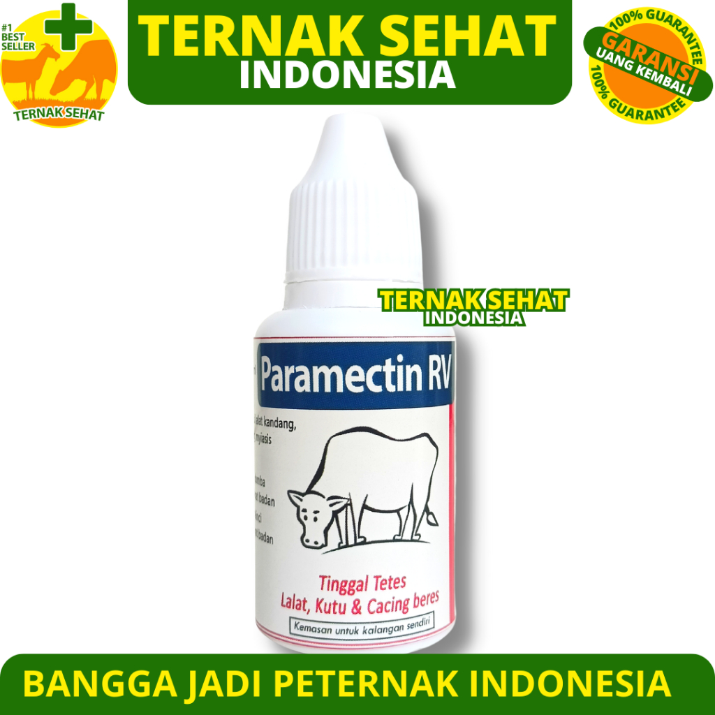 Jual Paramectin Rv Ml Obat Gudik Myasis Kutu Scabies Luka Luar