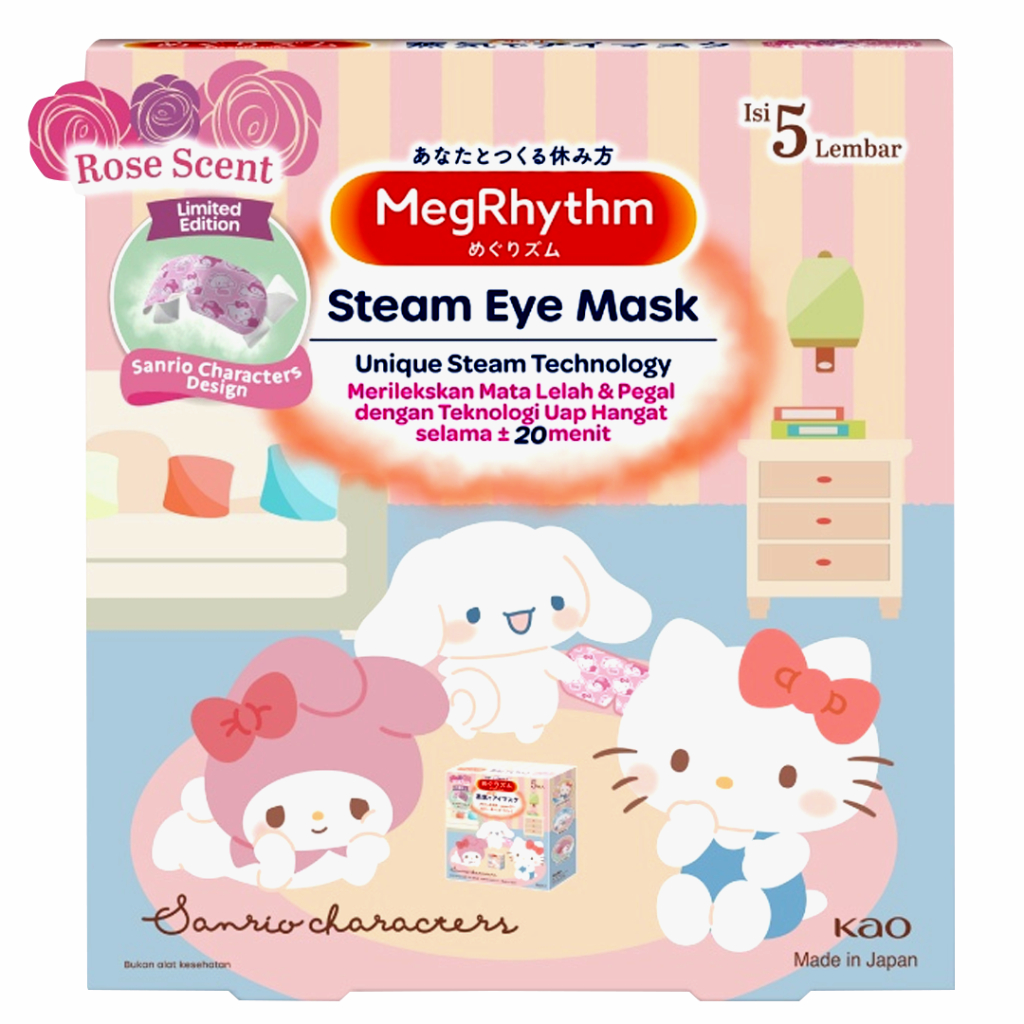 Jual Megrhythm Steam Eye Mask Box 5pcs Shopee Indonesia