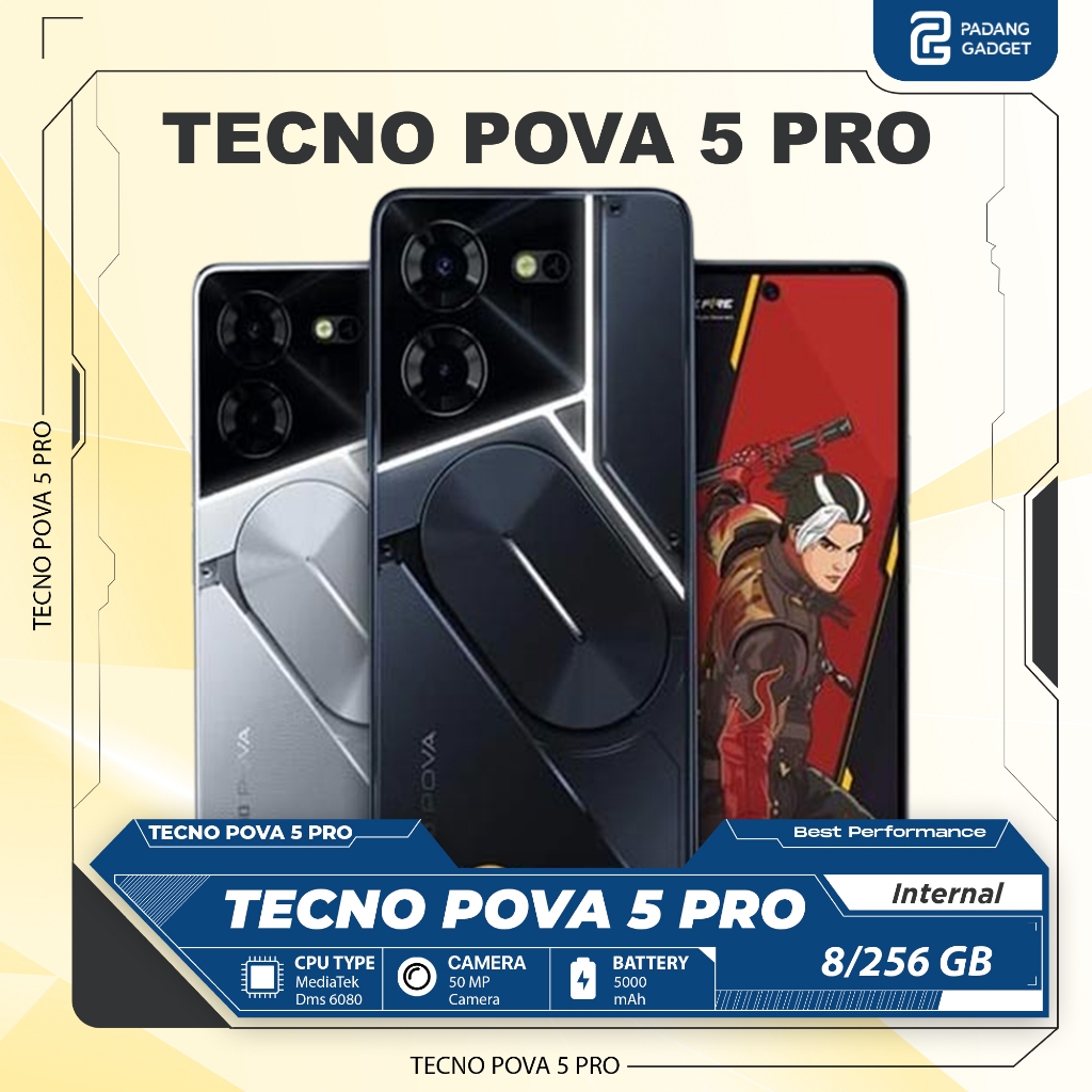 Jual Tecno Pova Pro G Ram Gb Original Resmi Chipset Mediatek