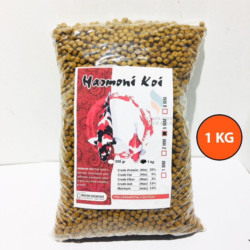 Jual Pakan Koi Kg Harmoni Koi Mm Shopee Indonesia