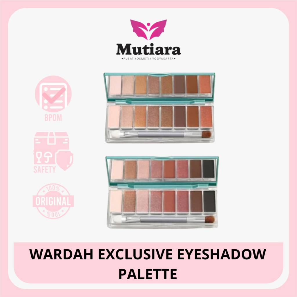 Jual Wardah Exclusive Eyeshadow Palette Shopee Indonesia