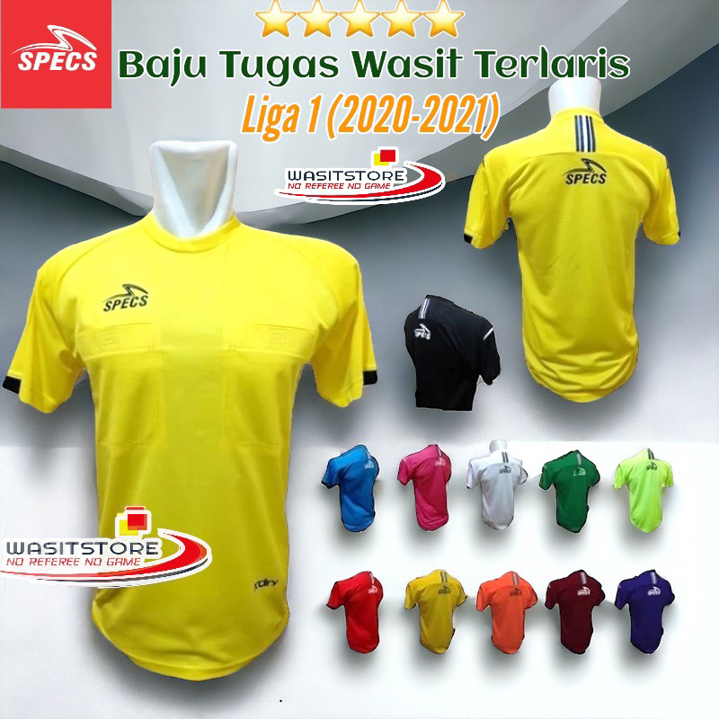 Jual Baju Tugas Wasit Terlaris Liga Polos Shopee