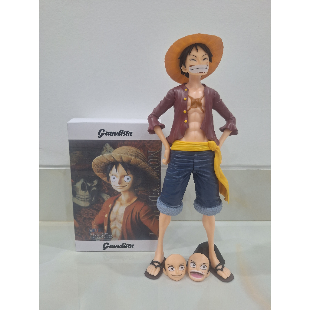 Jual Action Figure Pajangan One Piece Monkey D Luffy Wajah Shopee