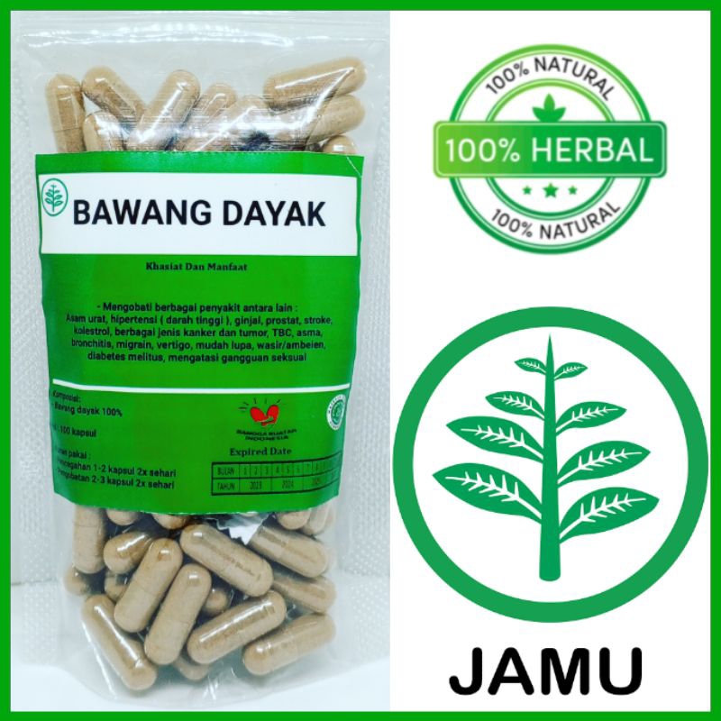 Jual Kapsul Bawang Dayak Isi Kapsul Shopee Indonesia