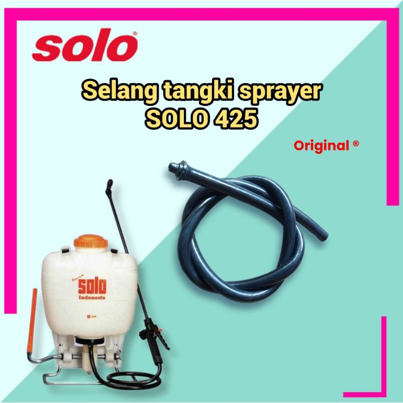 Jual Selang Tangki Gendong Sprayer SOLO 425 Manual Hose Hitam