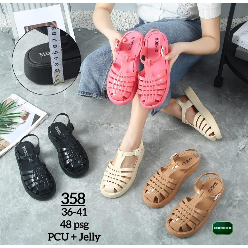 Jual Sepatu Sandal Gladiator Wanita Jelly Trendi Kekinian Shopee