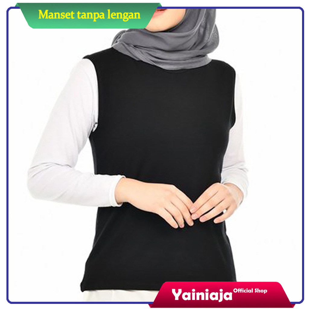 Jual MANSET TANPA LENGAN RAYON PREMIUM LEMBUT KATUN MANSET LEKBONG