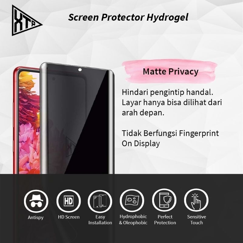 Jual XTR Hydrogel Infinix Note 40 Pro Note 40 Pro 4G 5G Note 40