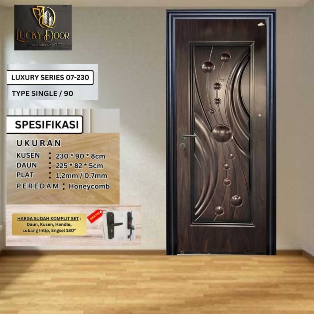 Jual Pintu Baja LUXURY Single 07 230 Pintu Utama Pintu Kamar Pintu