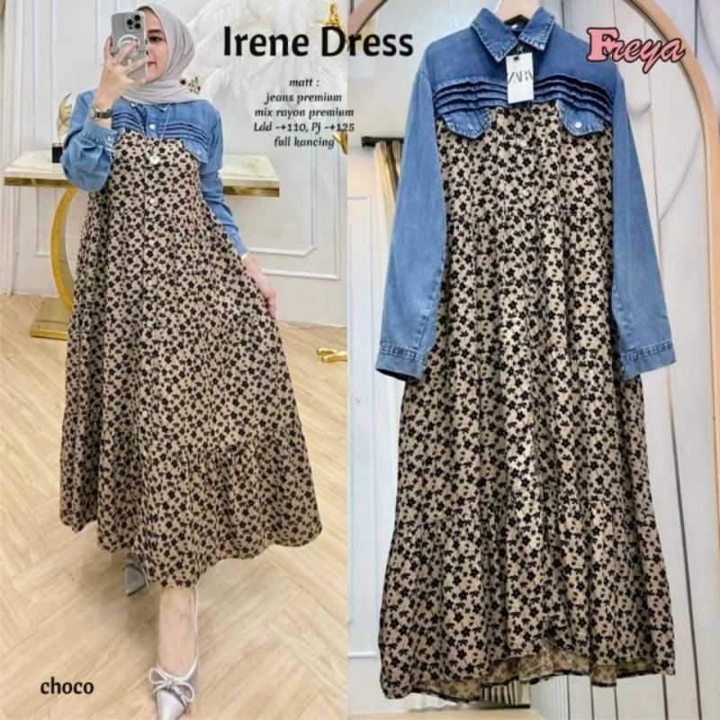 Jual Irene Dress Freya Shopee Indonesia