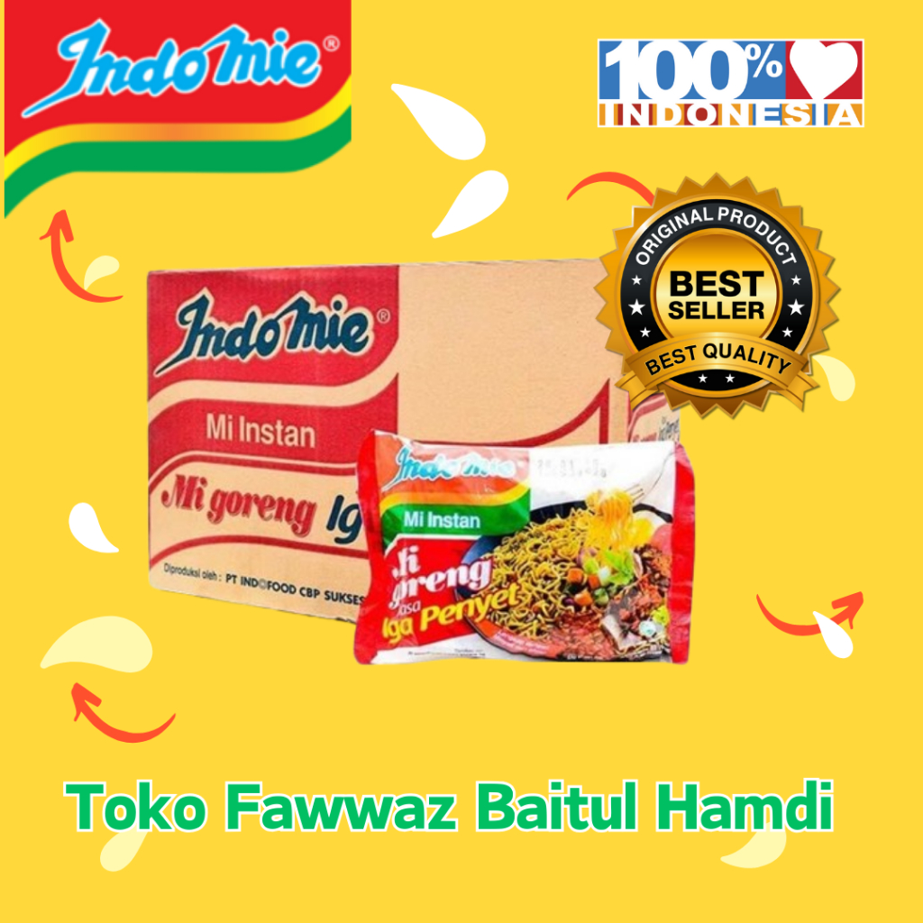 Jual INDOMIE GORENG RASA IGA PENYET 1 DUS ISI 40 PCS Shopee Indonesia