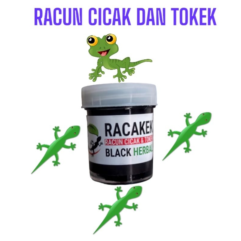 Jual Racak Racakek Racun Cicak Dan Tokek Black Herbal Shopee Indonesia