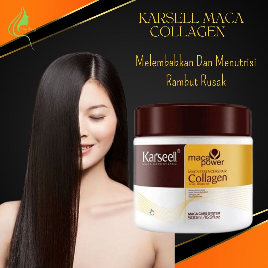 Jual Karseell Collagen Hair Mask Keratin Treatment Masker Rambut Rusak