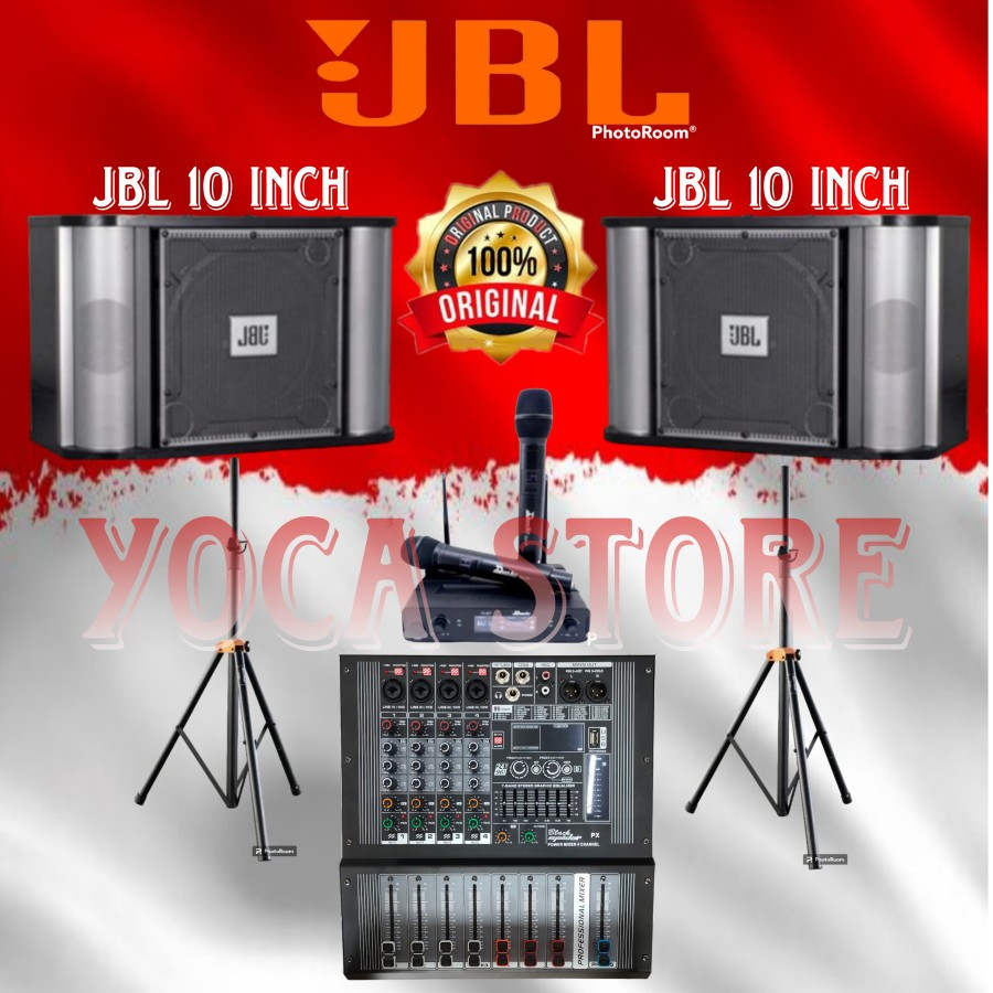 Jual Paket Karaoke Set Jbl In Rm Upgrade Power Mixer Channel