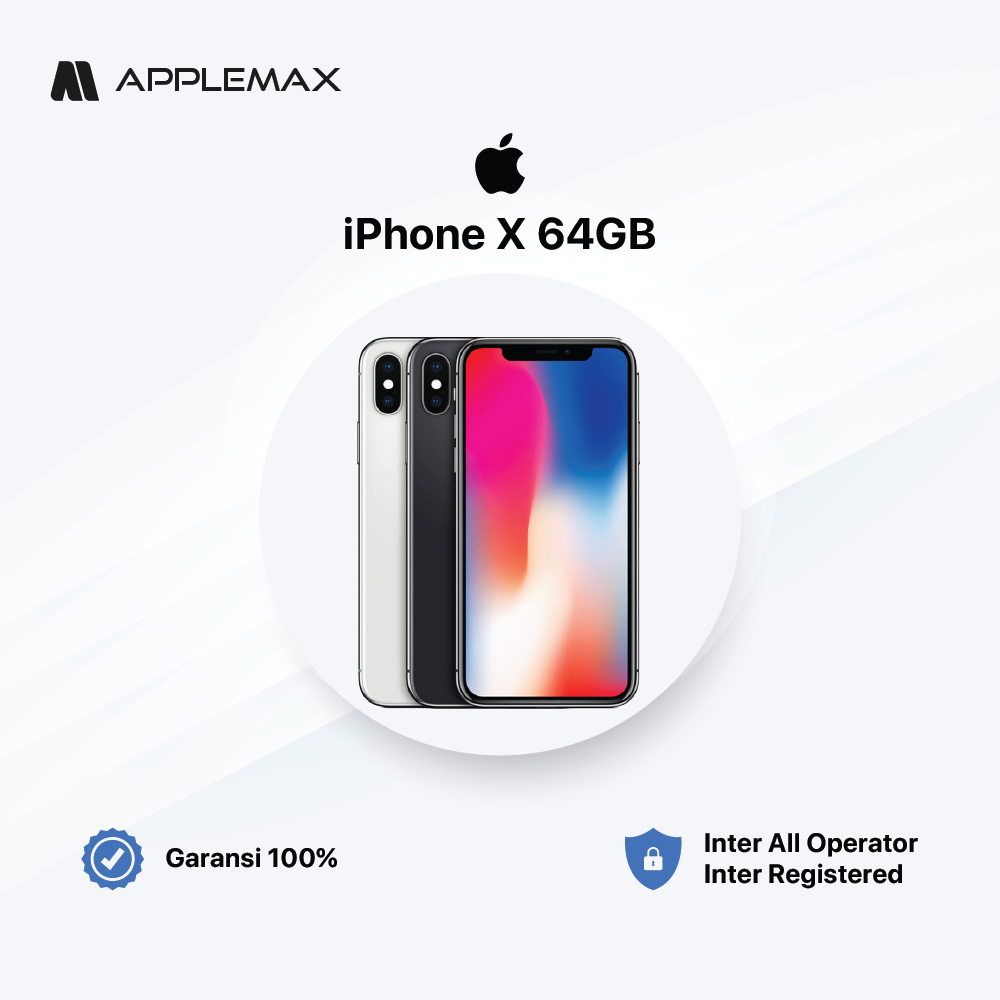 Jual Iphone X Gb Second Fullset Normal All Operator Bisa Cicilan