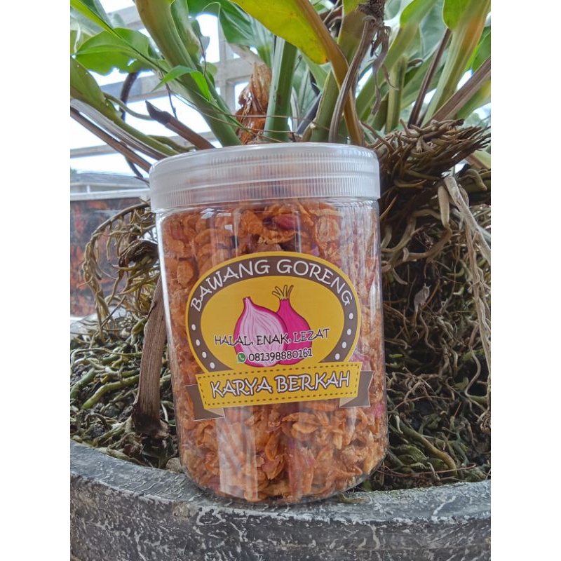 Jual Bawang Goreng Brebes Toples Siap Saji Gram Shopee Indonesia