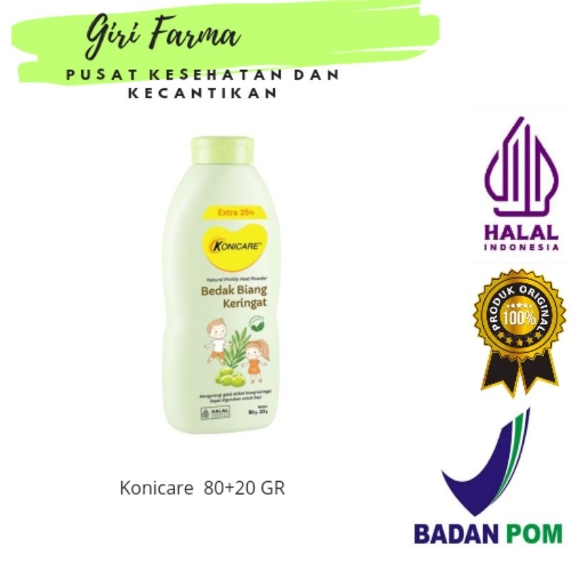 Jual Konicare Bedak Biang Keringat Kemasan Gr Shopee Indonesia