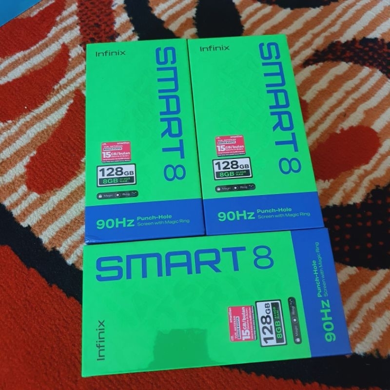 Jual Infinix Smart 8 4 128 GB New Garansi Resmi No Repack Shopee