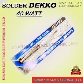 Jual Element Solder Dekko Watt Asli Dekko Shopee Indonesia