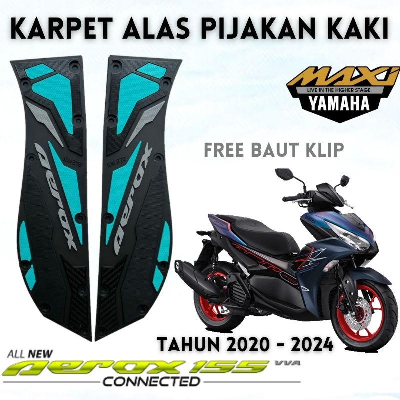 Jual ALAS KAKI MOTOR YAMAHA NEW AEROX 155 CONNECTED TAHUN 2020 2024