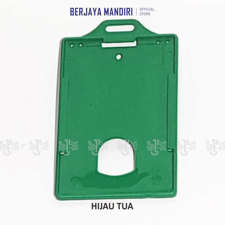 Jual Frame Casing Tempat Id Card Holder Kartu Name Tag Plastik Mika