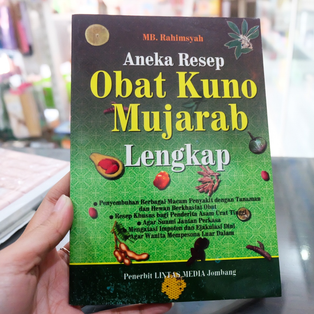 Jual Buku Aneka Resep Obat Kuno Mujarab Lengkap Shopee Indonesia