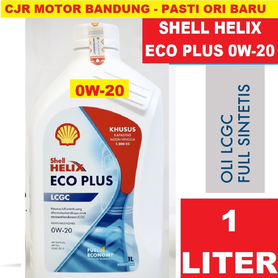 Jual Oli Mobil Lcgc Shell Helix Eco Plus W Api Sn Isi L Literan