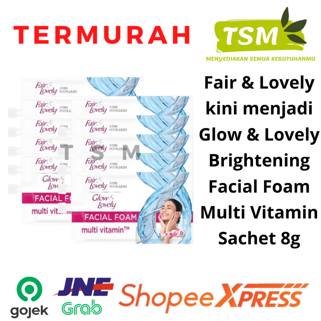 Jual Fair Lovely Kini Menjadi Glow Lovely Brightening Facial Foam