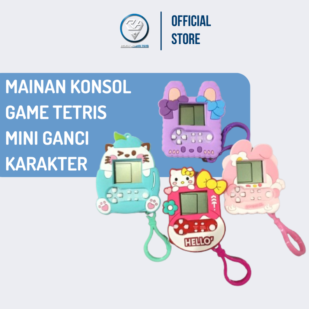 Jual Mainan Tamagotchi Gantungan Kunci Mainan Konsol Game Tetris Mini