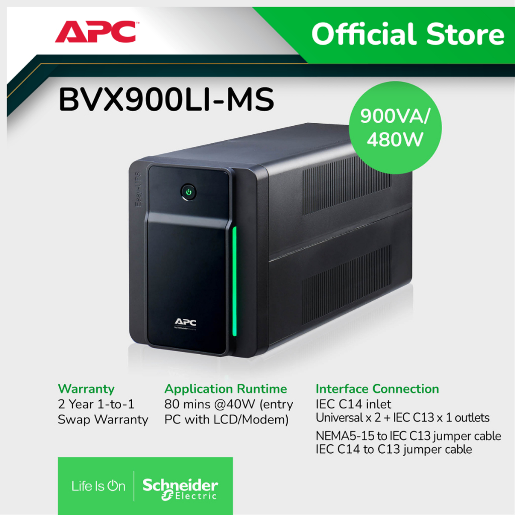 Jual Ups Apc Easy Ups Bvx Va W Bvx Li Ms Shopee Indonesia