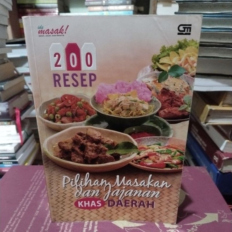 Jual Buku Original Resep Pilihan Masakan Dan Jajanan Khas Daerah