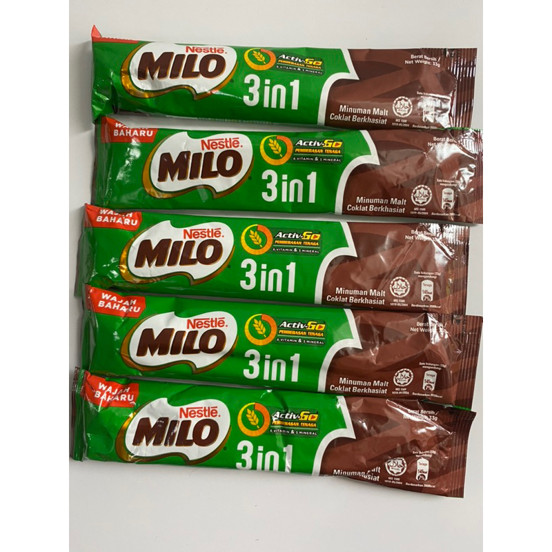 Jual Ready Milo In Stick Import Minuman Milo Enak Bubuk Milo