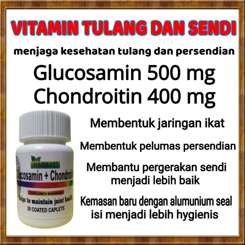 Jual Glucosamin Mg Vitamin Tulang Dan Sendi Shopee Indonesia