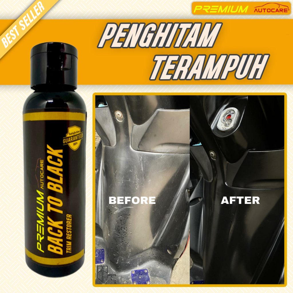 Jual Premium Back To Black Penghitam Body Motor Doff Permanen