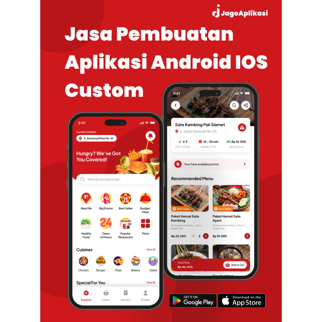 Jual Jasa Pembuatan Aplikasi Android Ios Custom Bisa Upload Ke