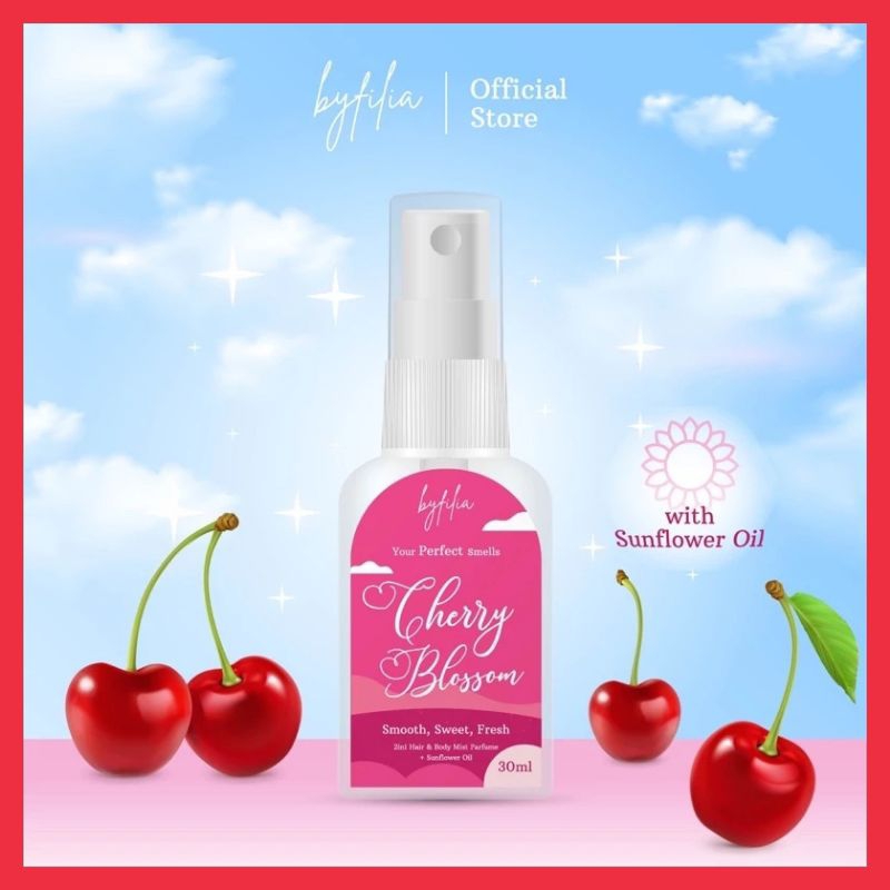 Jual Bpom Parfum Byfilia Cherry Blossom In Hair And Body Mist