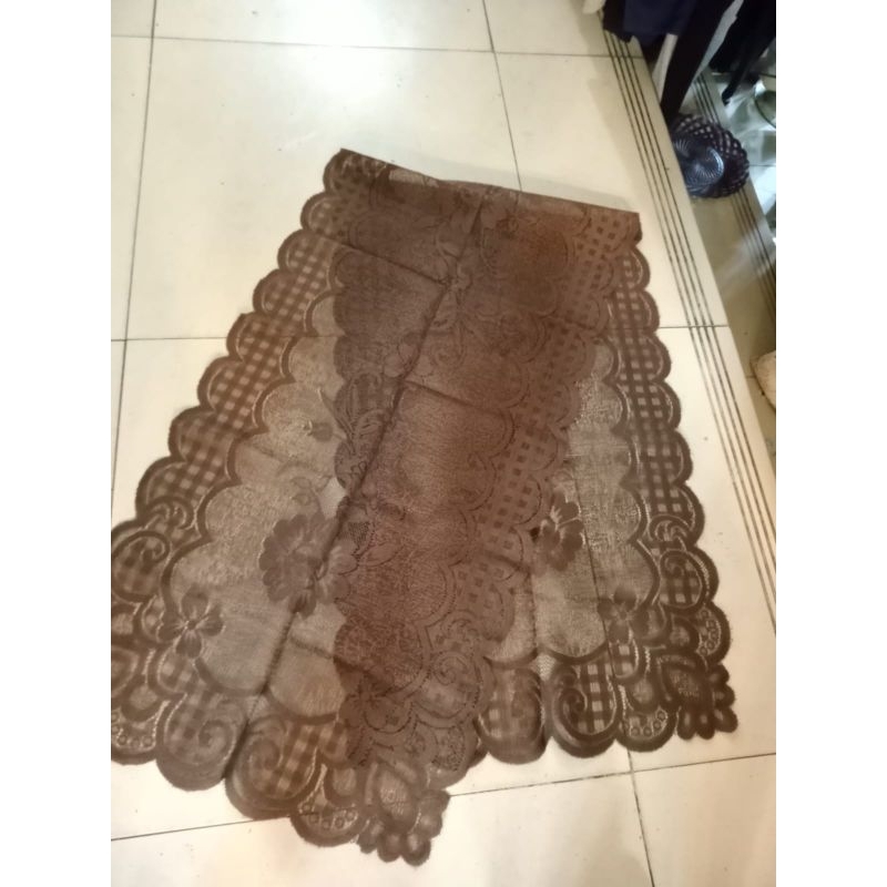 Jual TAPLAK MEJA TAMU RENDA POLOS CLASSIC 50 115 CM Shopee Indonesia